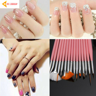 Bộ cọ vẽ móng 15 chiếc trang trí nail