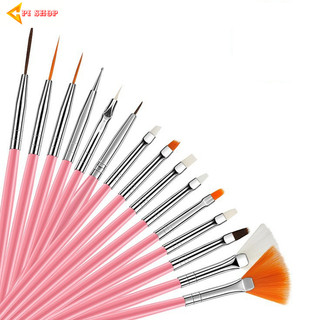Bộ cọ vẽ móng 15 chiếc trang trí nail