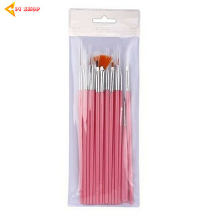 Bộ cọ vẽ móng 15 chiếc trang trí nail