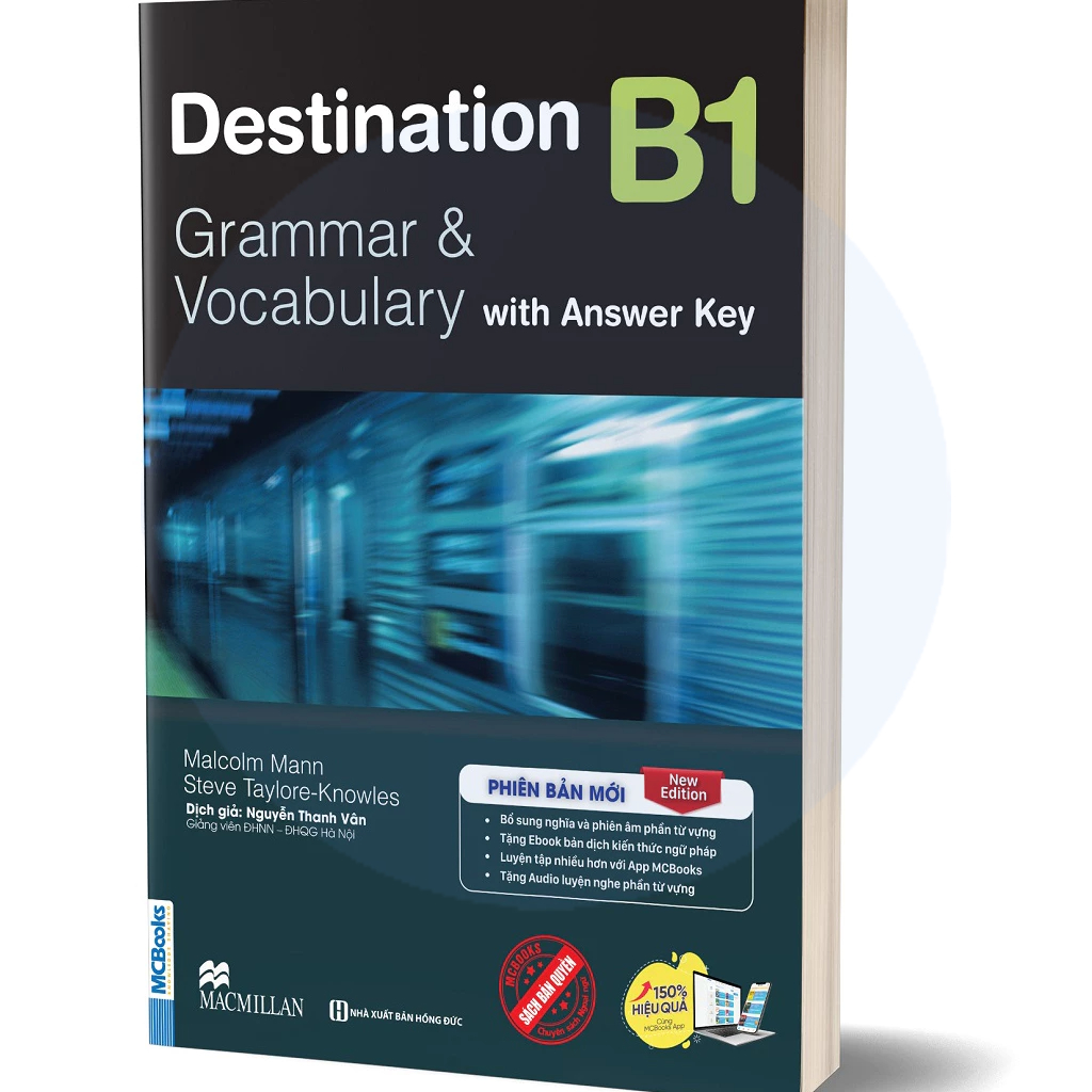 Sách Trọn Bộ Giáo Trình Destination Grammar & Vocabulary B1, B2, C1&C2  Lẻ/combo