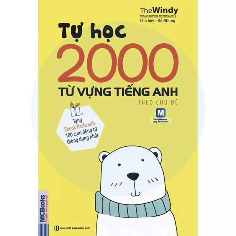 Sách - Tự Học 2000 Từ Vựng Tiếng Anh Theo Chủ Đề Phiên Bản Khổ Nhỏ Dành Cho Người Mới Bắt Đầu - Học Kèm App Online