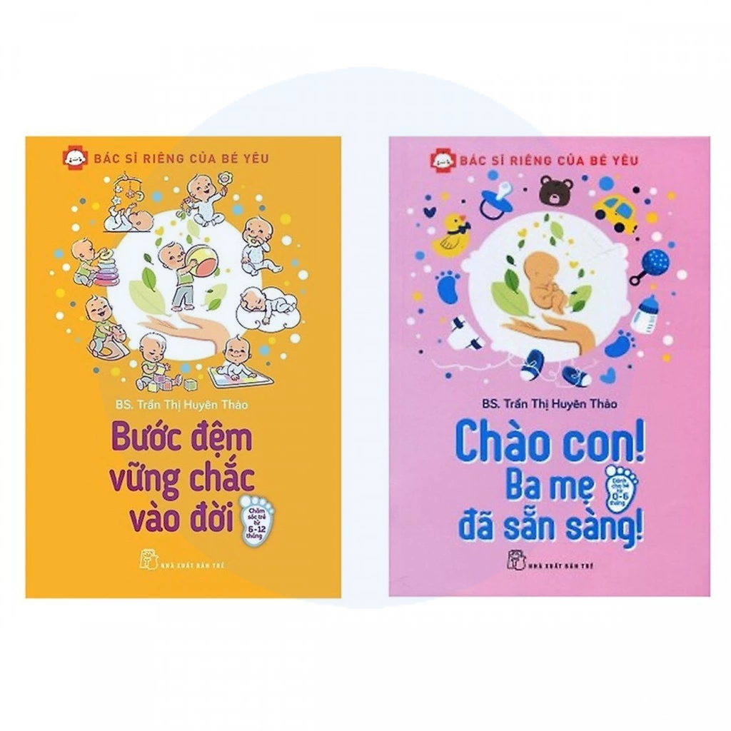 Sách - Combo chào ba mẹ con đã sẵn sàng và bước đệm vững chắc vào đời