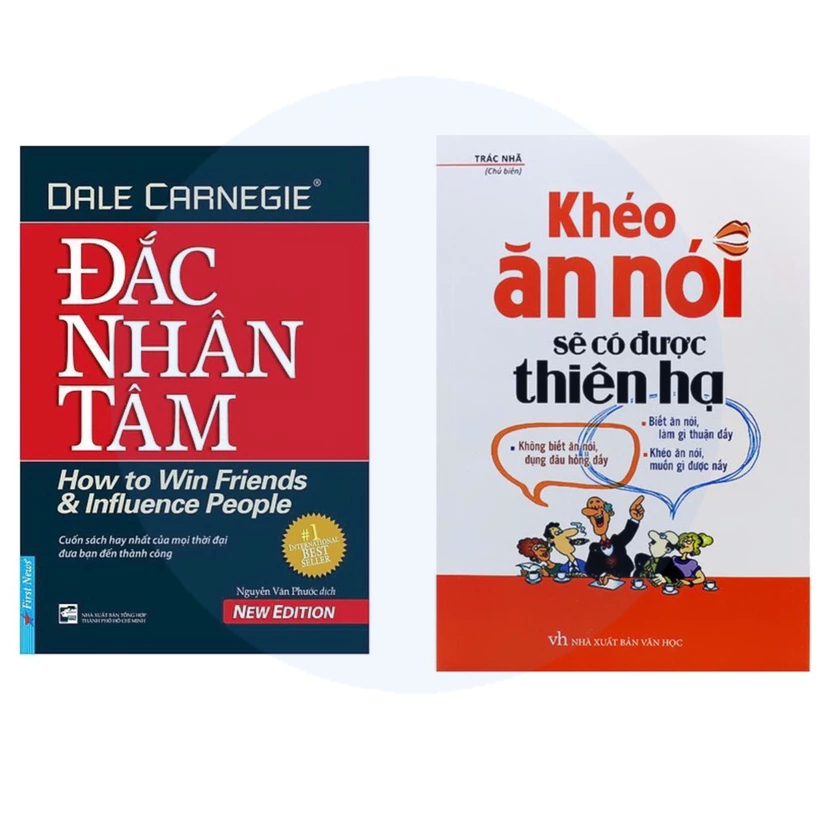 Sách Combo Đắc Nhân Tâm + Khéo Ăn Nói Sẽ Có Được Thiên Hạ