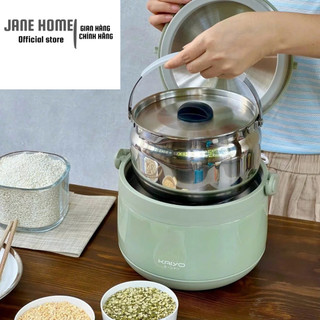 Nồi ủ chân không kaiyo nhật bản nồi nấu chậm dung tích 3l; 4.5l bảo hành 12 tháng