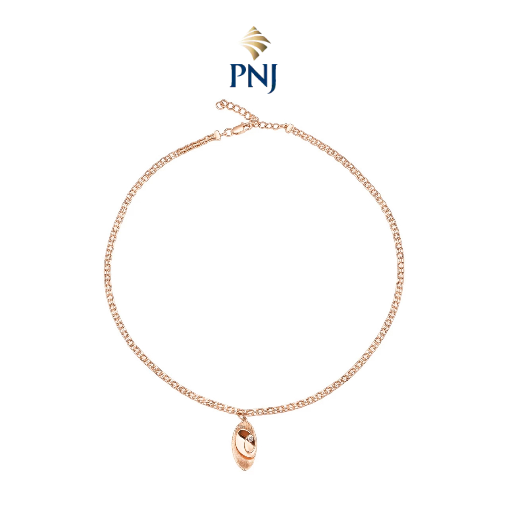 Dây cổ Bạc đính đá CZ Style by PNJ Goddesses XM00X000010