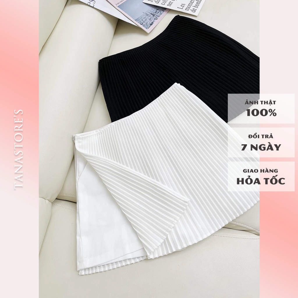 Chân váy xếp ly ngắn nhiều màu siêu xinh MSA173