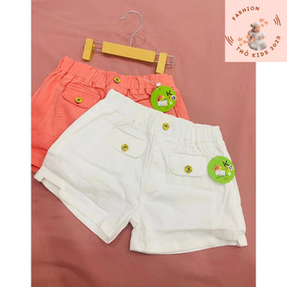 40-60kg Quần đùi bé gái vải kaki mềm size lớn hiệu Sun's Kids - thỏ kids 2023