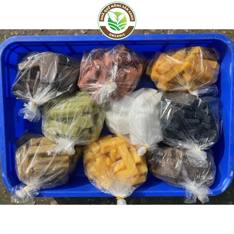 1Kg Vụn xà phòng Sinh dược, Vụn xà bông thảo dược an làn từ thiên nhiên tặng kèm túi lưới