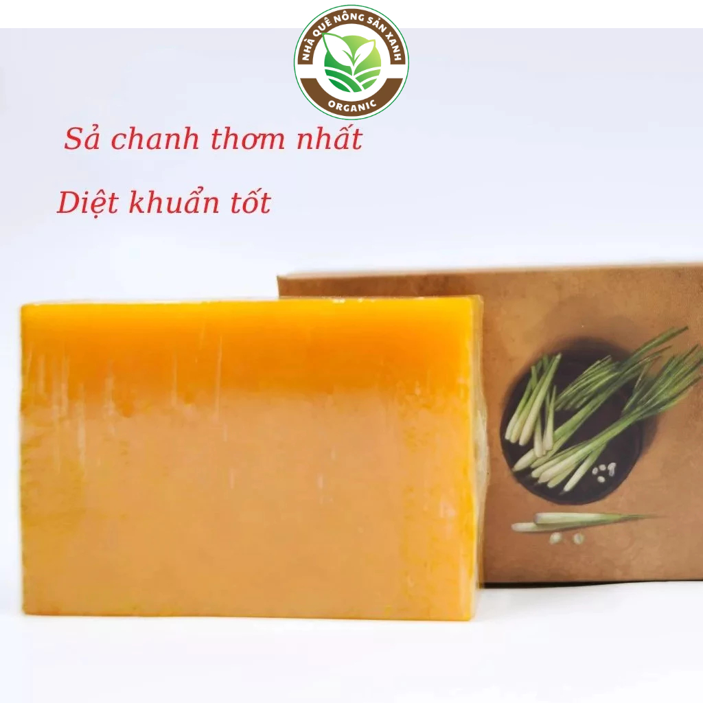Xà bông Sả chanh HTX Sinh Dược 100g
