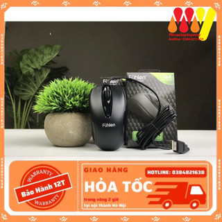 Chuột dây Fuhlen L102 - Bảo hành thoải mái - kết nối USB - Hàng nhập khẩu-NEW 100%