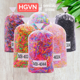 SỈ 1KG Chun Nịt Đen Buộc Tóc Siêu Dai Siêu Rẻ