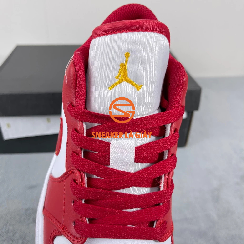Giày Air Jordan 1 Low Cardinal Gym Red 553558-607 - Hight Quality Fullbox