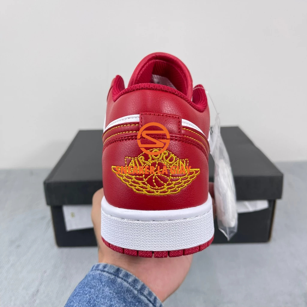 Giày Air Jordan 1 Low Cardinal Gym Red 553558-607 - Hight Quality Fullbox