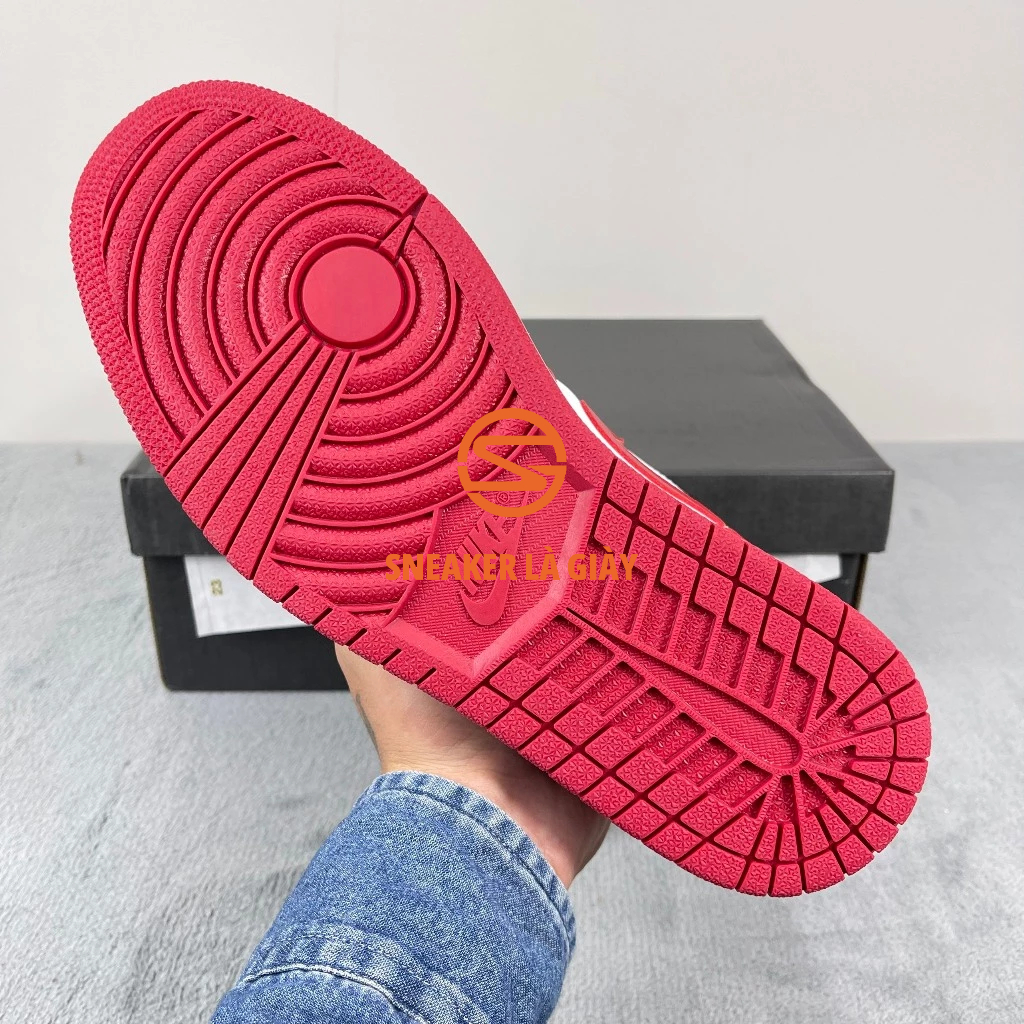 Giày Air Jordan 1 Low Cardinal Gym Red 553558-607 - Hight Quality Fullbox