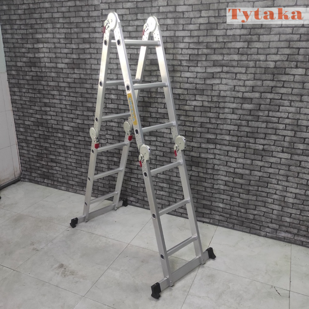 Thang nhôm gấp 4 đoạn TYTAKA TK603