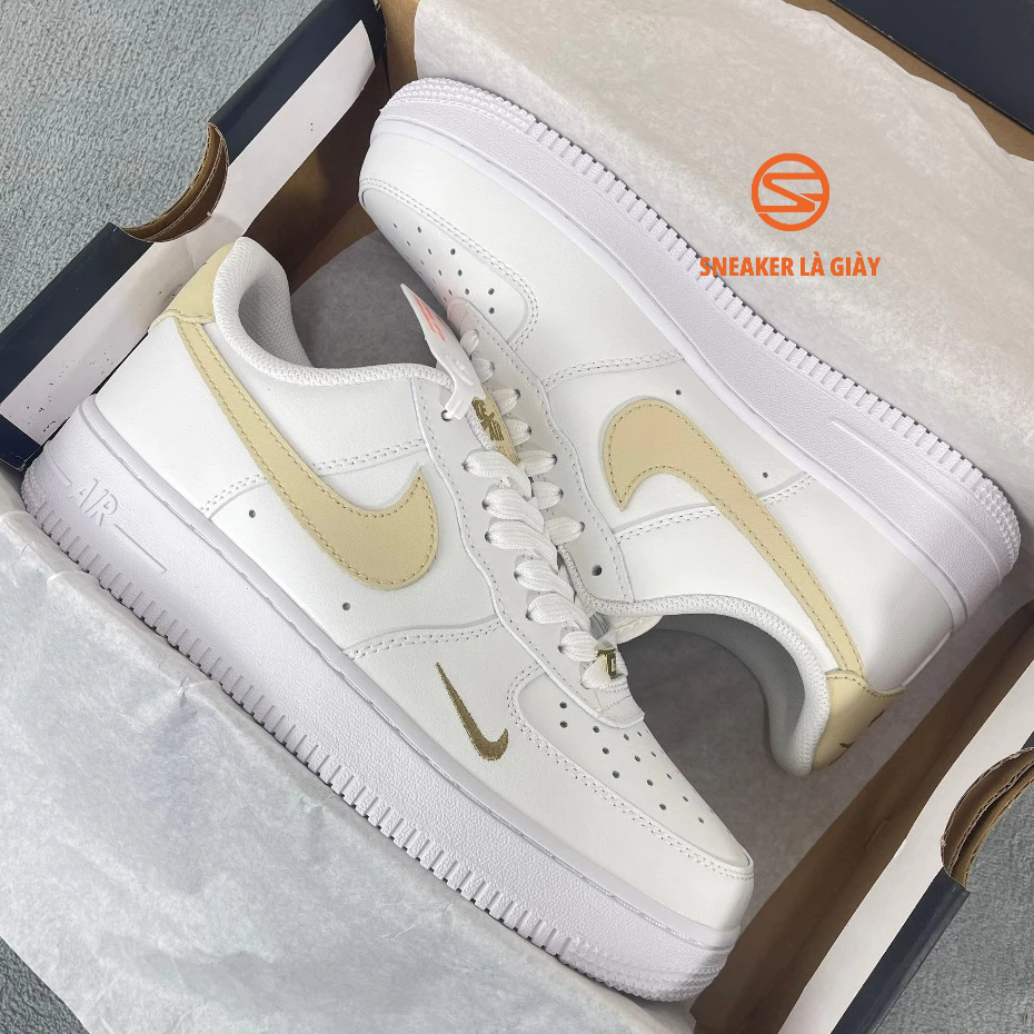 Giày Air Force 1 ’07 Essential ‘White Rattan’ CZ0270-105 - Fullbox | BẢN HIGH QUALITY