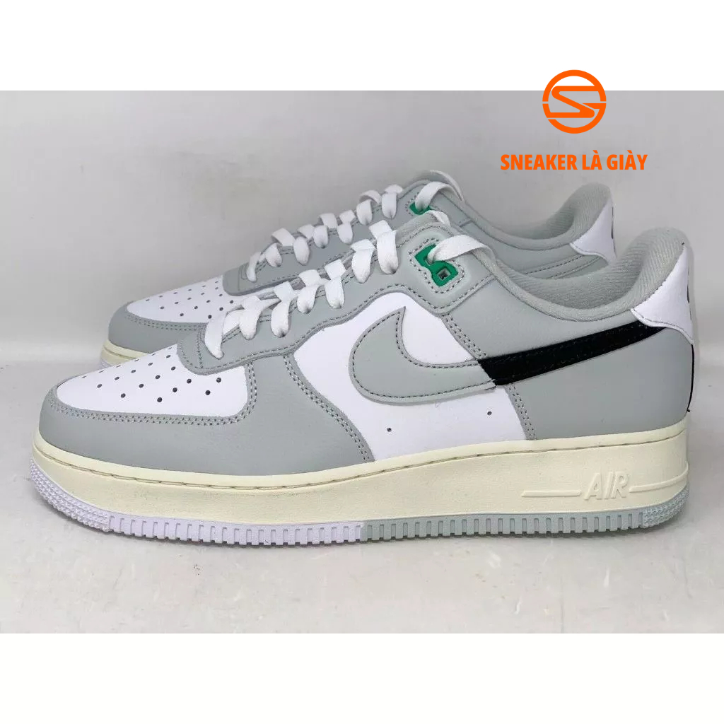 Giày Air Force 1 Low ‘Split Light Silver’ DZ2522-001 - BẢN HIGH QUALITY | FULLBOX