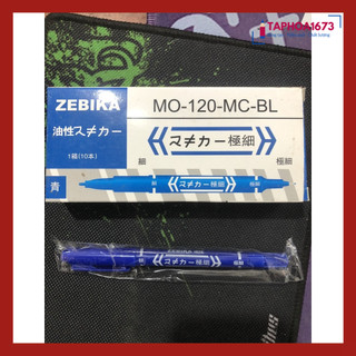 SET 10 Bút Dạ Kính MO-120-MC-BL 2 Đầu