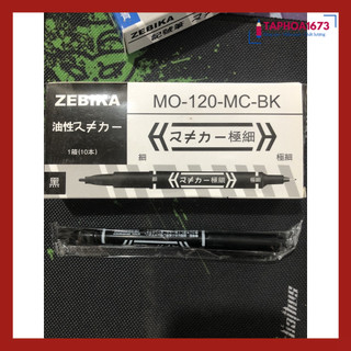 SET 10 Bút Dạ Kính MO-120-MC-BL 2 Đầu