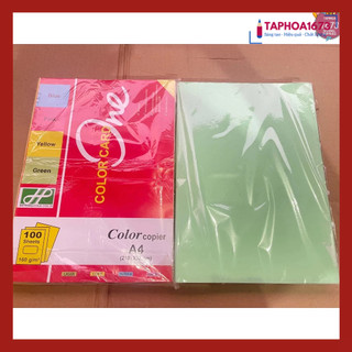 SET 100 Tờ Bìa Màu A4 160 GSM Đẹp