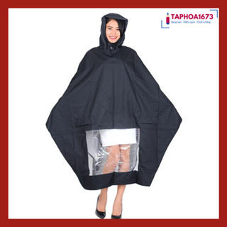 Áo Mưa Vải Dù Cánh Rơi Có Kính 1 Đầu Chống Rách Siêu Bền
