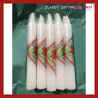 Nến Thắp Hương Trắng Dài 18,5cm (2 Cây)