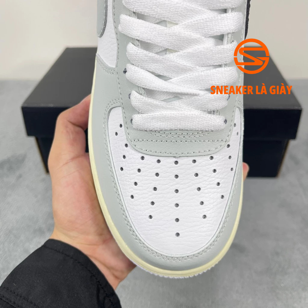 Giày Air Force 1 Low ‘Split Light Silver’ DZ2522-001 - Fullbox | HIGH QUALITY