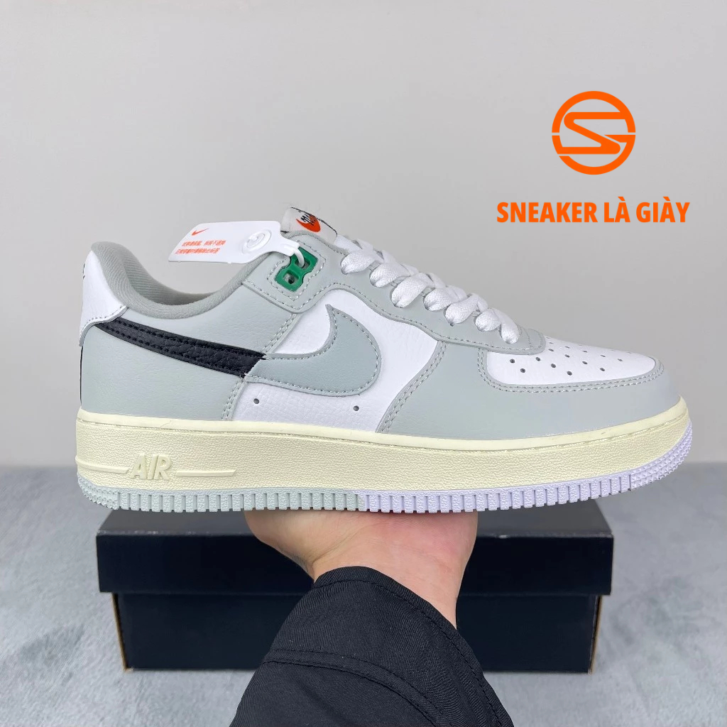 Giày Air Force 1 Low ‘Split Light Silver’ DZ2522-001 - Fullbox | HIGH QUALITY