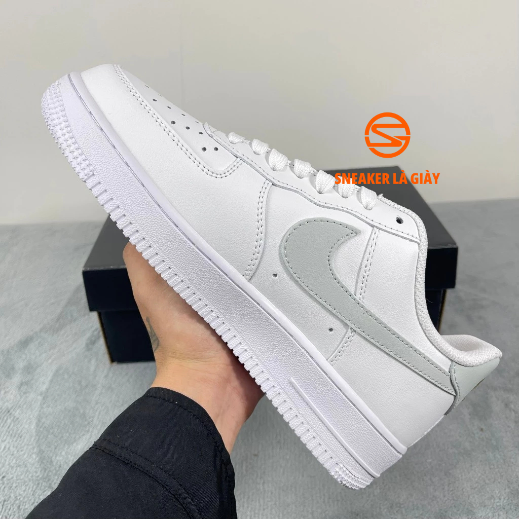 Giày Air Force 1 Low 'White Light Silver' CZ0270-106 - Best Quality | Fullbox