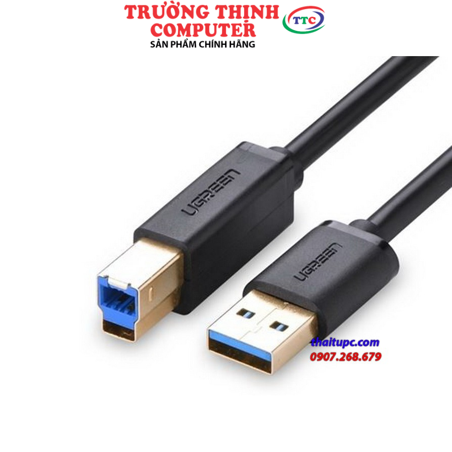 Cáp Máy In USB 3.0 Ugreen 10372 dài 2M cao cấp