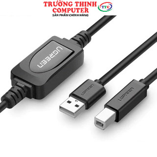 Cáp máy in usb 10m ugreen 10374 có ic khuếch đại