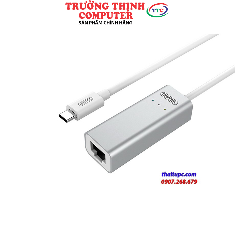 CÁP TYPE-C -> LAN UNITEK (Y-3465)