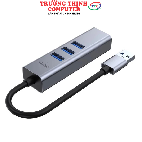 Hub chia USB 3.0->3USB 3.0+LAN H1906A Unitek