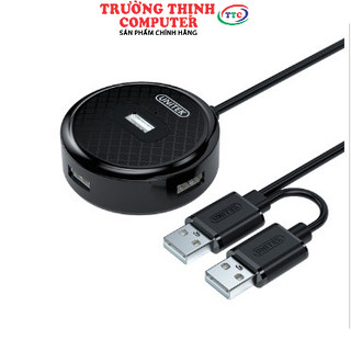 Bộ chia tín hiệu usb 4 cổng ra 1 cổng 2.0 h200dbk đen h200dwh