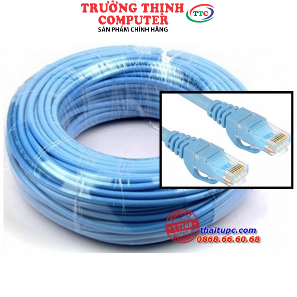 CÁP UTP CAT 6 - 10M UNITEK (Y-C 813ABL)