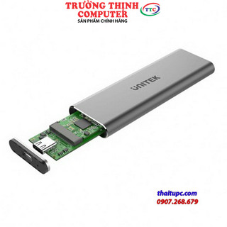 Hộp đựng ổ cứng SSD TYPE-C -> M.2 PCIE/NVME UNITEK S 1201 A
