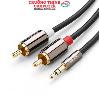 Cáp audio 3,5mm to rca dài 1m chính hãng ugreen 10749