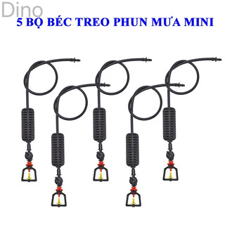 Bộ 5  Béc Phun Sương Xòe phun mưa hạ nhỏ Cho Giàn Treo, Nhà Kính