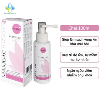 XỊT PHỤ KHOA MAXIBAC INTIMA 100ML
