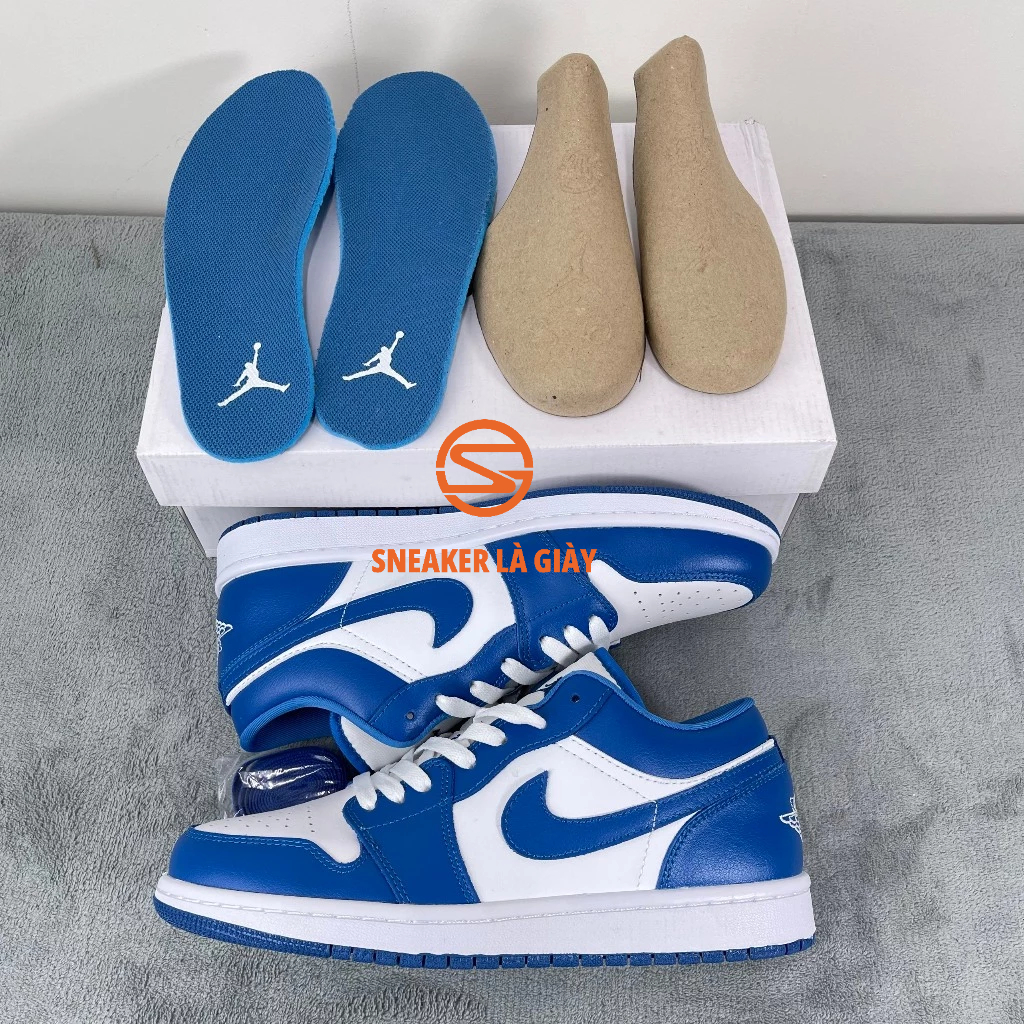 Giày Air Jordan 1 Low ‘Marina Blue’ DC0774-114 - High Quality Fullbox