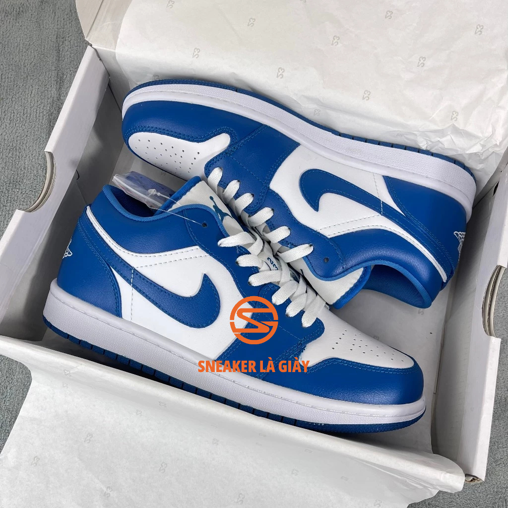 Giày Air Jordan 1 Low ‘Marina Blue’ DC0774-114 - High Quality Fullbox
