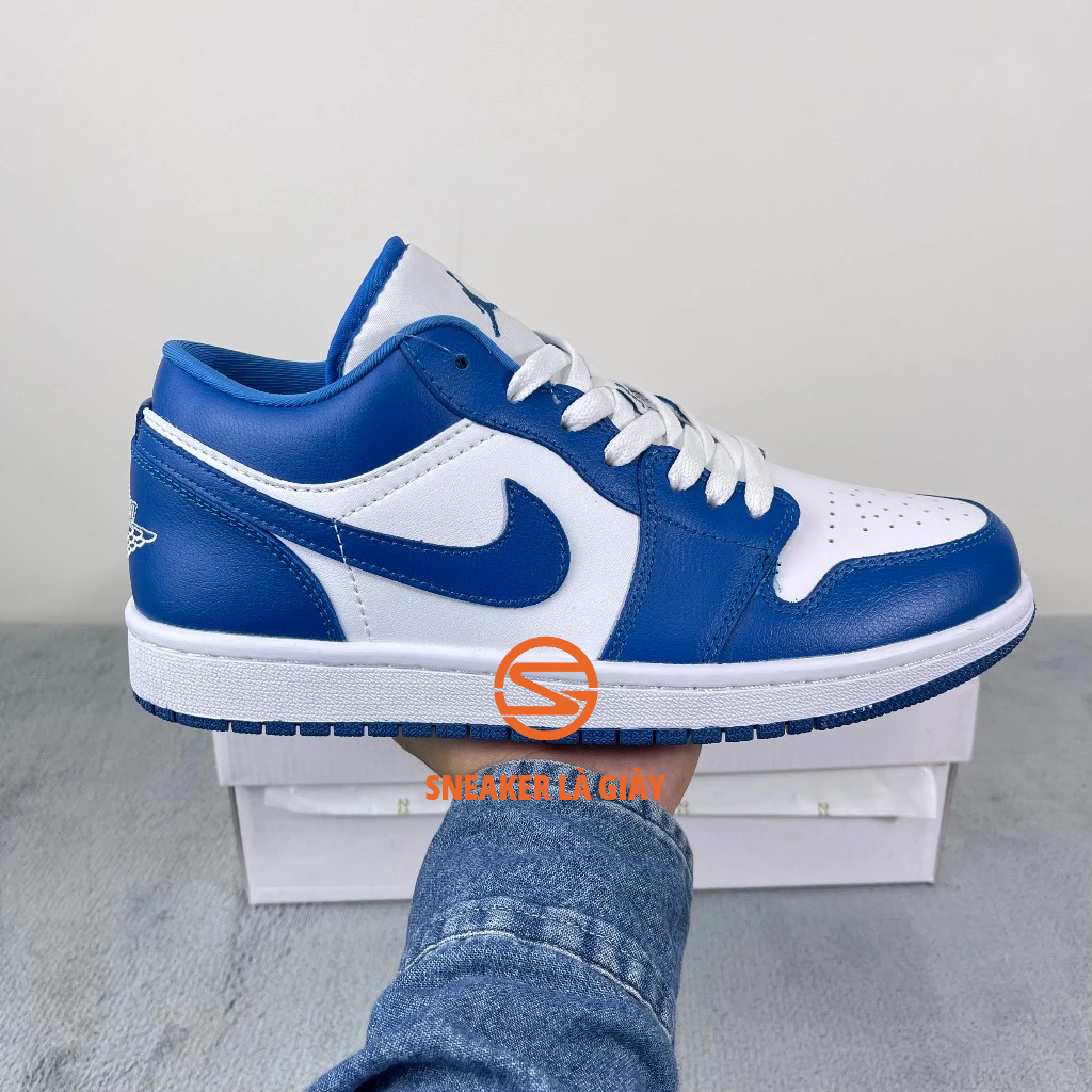 Giày Air Jordan 1 Low ‘Marina Blue’ DC0774-114 - High Quality Fullbox