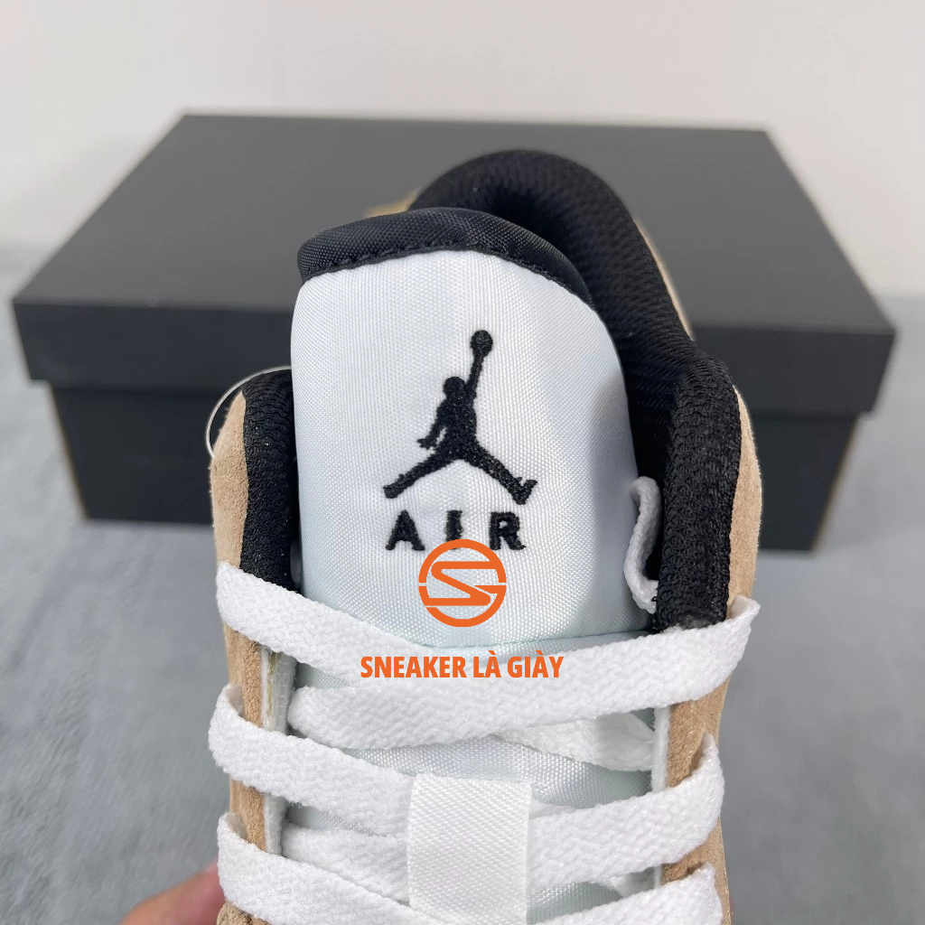 Giày Air Jordan 1 Low Brown Elephant DZ4130-201 - HIGH QUALITY FULLBOX