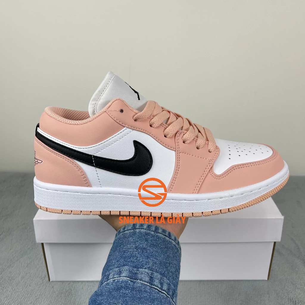 Giày Jordan 1 Low Light Arctic Pink 553560-800 - High Quality FullBox