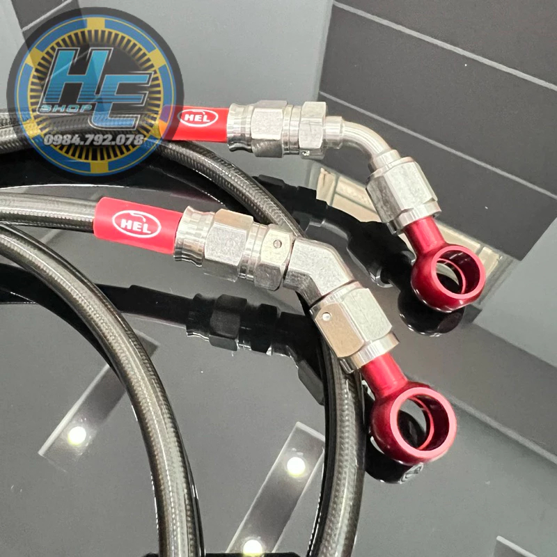 Dây Dầu HEL Thailand Bấm Đầu Inox 304