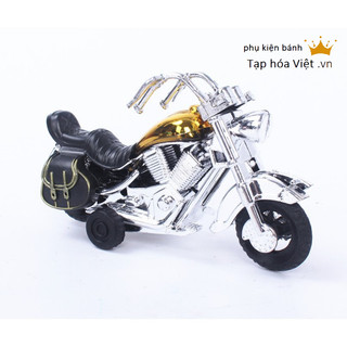 Xe Máy trang trí bánh sinh nhật, mô hình xe moto trang trí