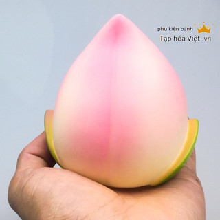 Quả Đào Nhựa trang trí bánh sinh nhật, quả đào bánh mừng thọ ông bà