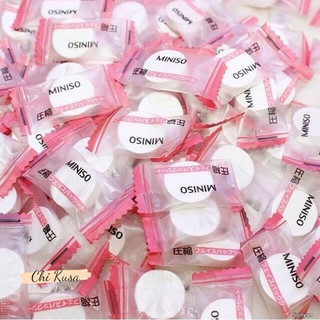 Combo 10 Viên Mặt Nạ Giấy Nén Miniso