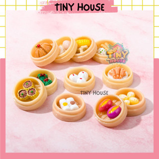 Nam châm trang trí hít dính tủ lạnh hình đồ ăn hấp các loại mini (1 cái) T3A9