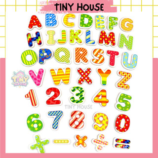 BẢNG CHỮ CÁI GỖ NAM CHÂM DÁN BẢNG TỪ TIẾNG ANH  - BỘ CHỮ VÀ SỐ NAM CHÂM - CHỮ GỖ DÁN BẢNG TỪ - 41 MIẾNG